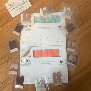 Color Street Bundle, 2 sets and 12 samples